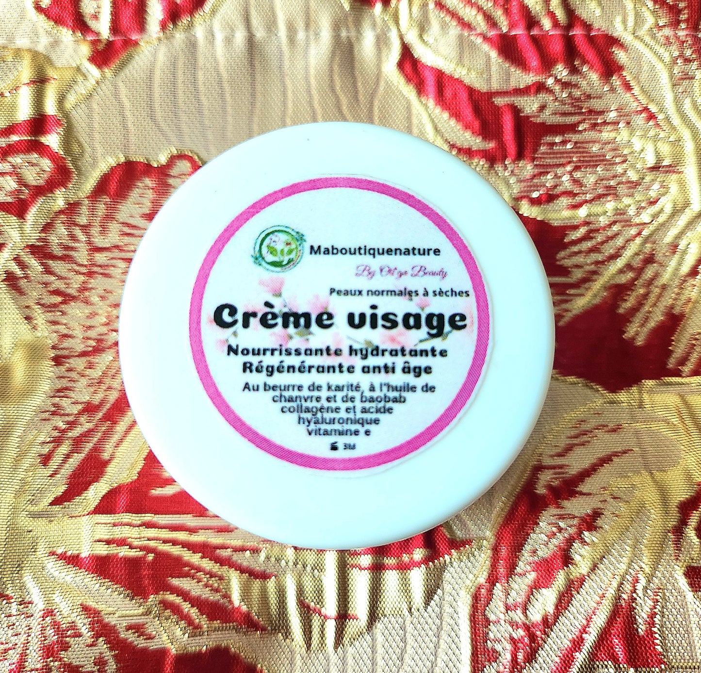 Crème visage anti-âge régénérante et repulpante