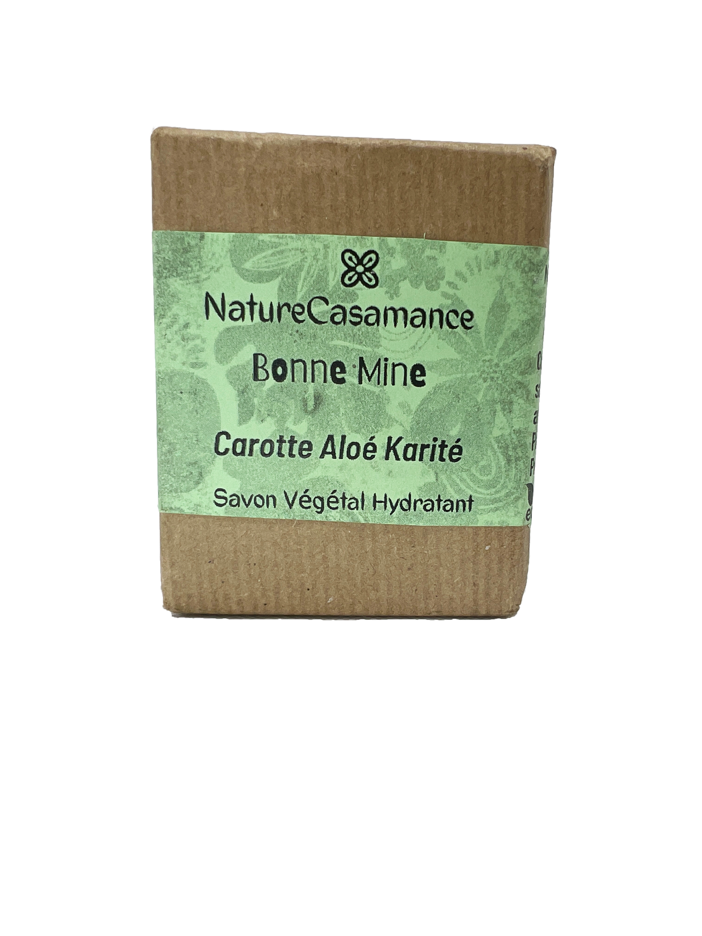 Savon Visage BONNE MINE - Karité, Aloe vera & Huile de Carotte
