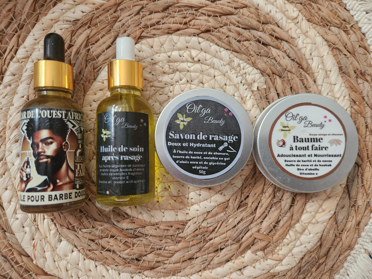 Soin sublimateur, baume à barbe naturel et artisanal, adoucissant, nourrissant