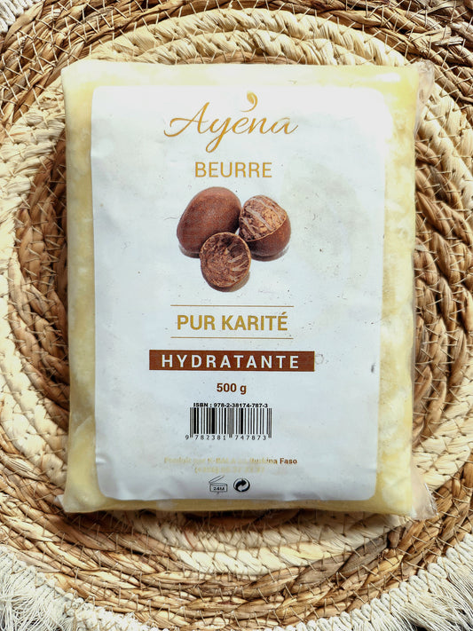 Sachet de Beurre de karité bio pur - 500g