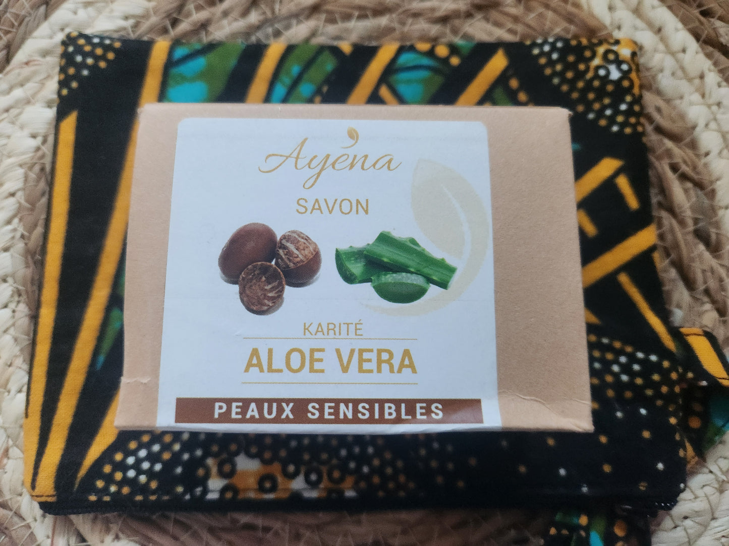 Savon au beurre de karité bio et Aloé Véra
