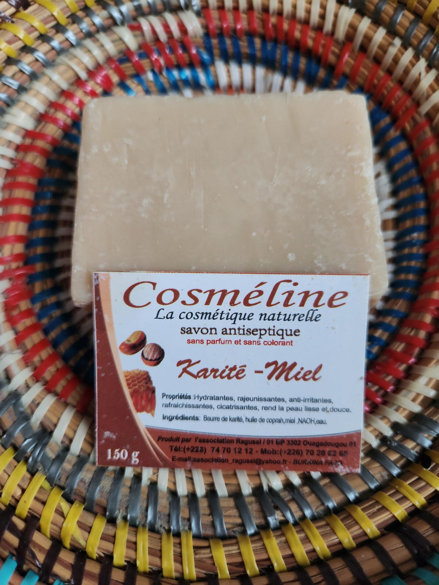 Savon au Miel et Beurre de Karité