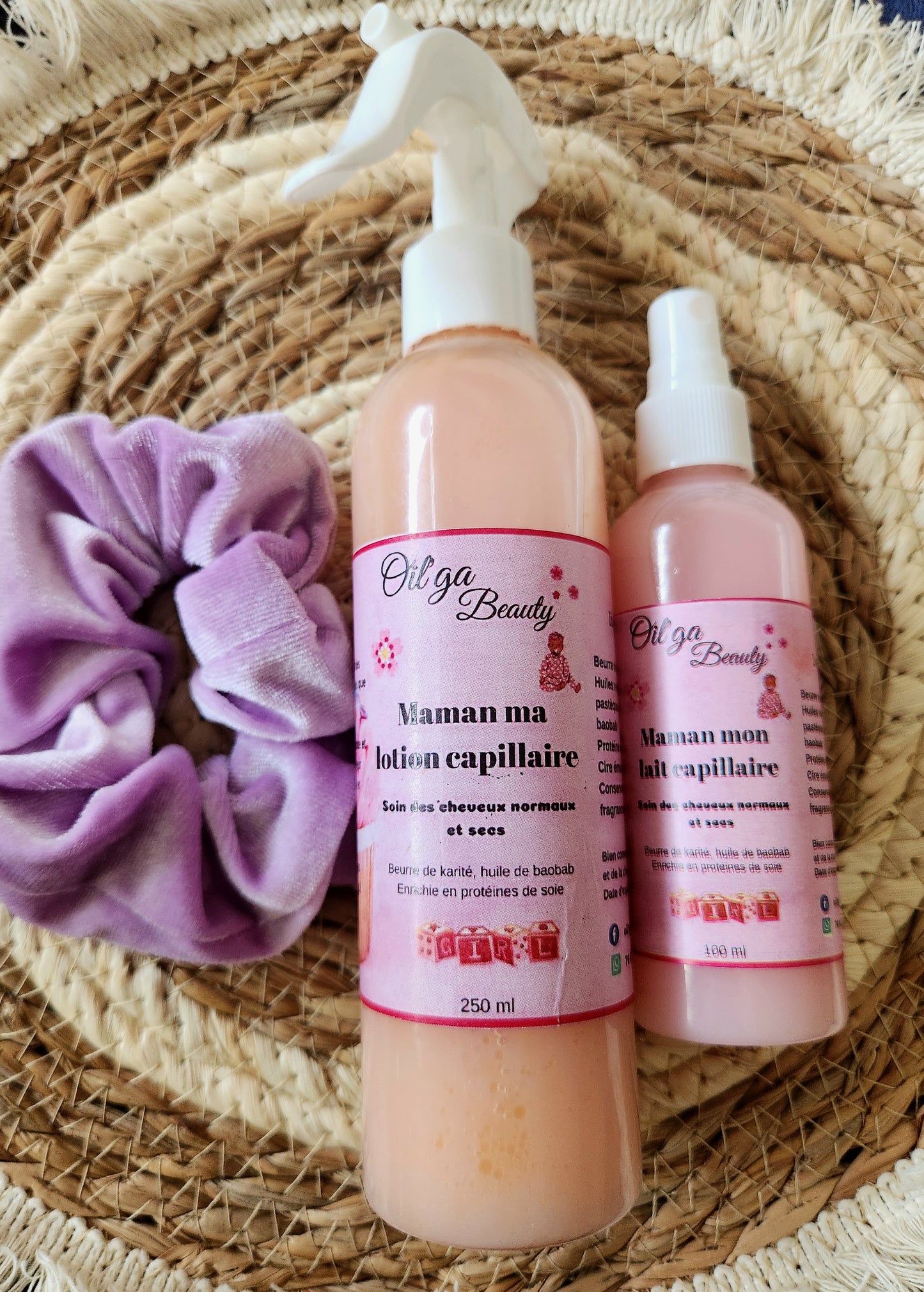 Ma lotion capillaire naturelle miracle glow 6 en 1